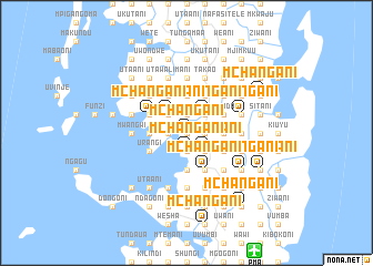 map of Mchangani