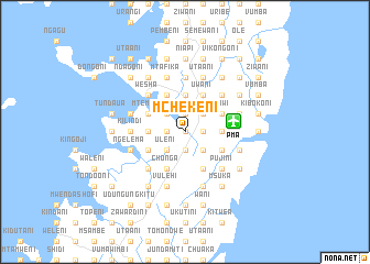 map of Mchekeni