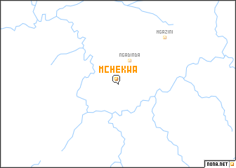map of Mchekwa