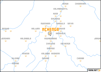 map of Mchenga