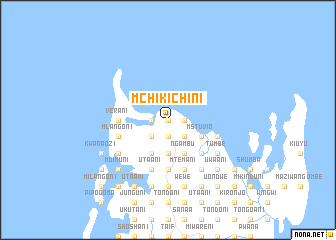 map of Mchikichini