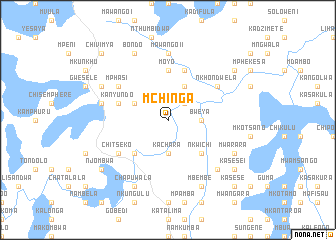 map of Mchinga