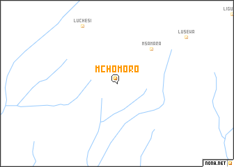 map of Mchomoro