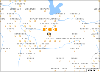 map of Mchuka