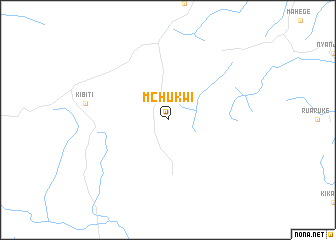 map of Mchukwi