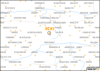 map of Mchy