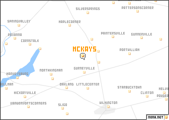 map of McKays