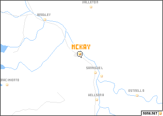 map of McKay