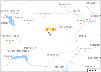 map of McKay