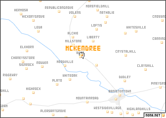 map of McKendree