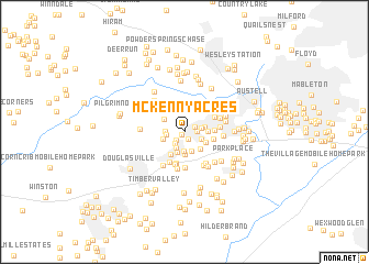 map of McKenny Acres