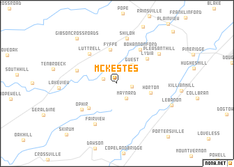 map of McKestes