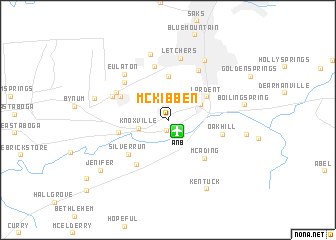 map of McKibben