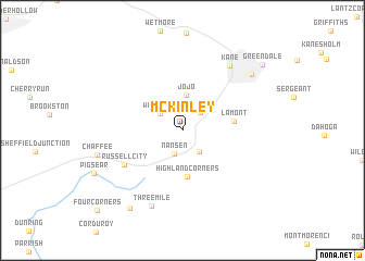 map of McKinley