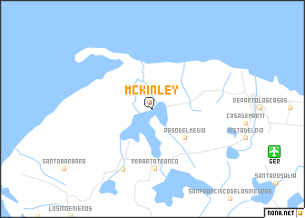 map of McKinley