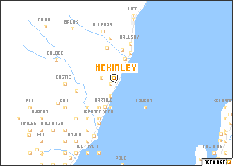 map of McKinley