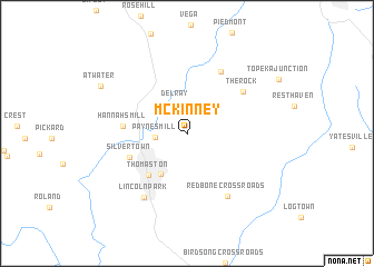 map of McKinney
