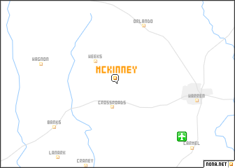 map of McKinney