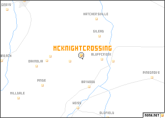 map of McKnight Crossing