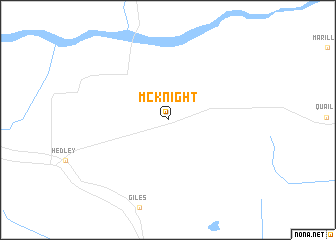 map of McKnight