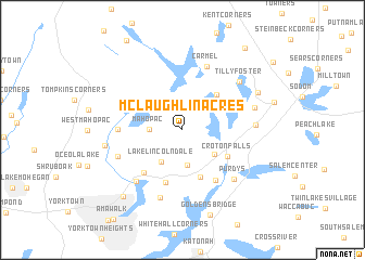 map of McLaughlin Acres