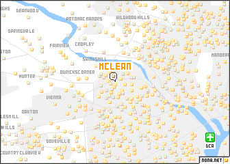 map of McLean