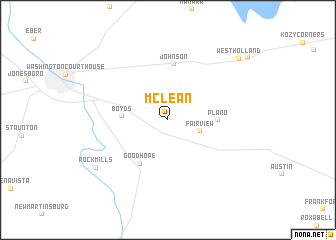 map of McLean