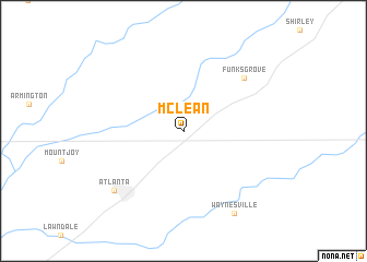 map of McLean