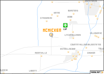 map of McMicken