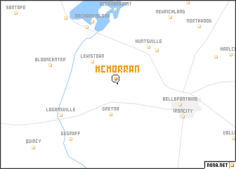 map of McMorran
