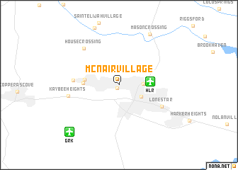 map of McNair Village