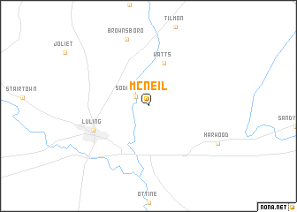 map of McNeil