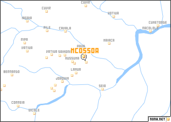 map of Mcôssôa