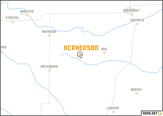 map of McPherson