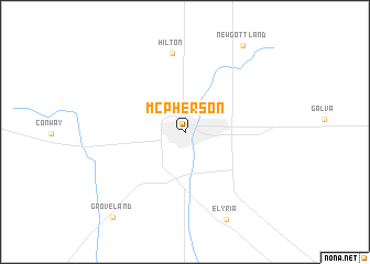 map of McPherson