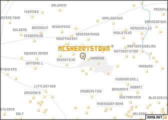 map of McSherrystown