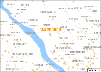 map of McSparran