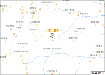 map of Mʼcume