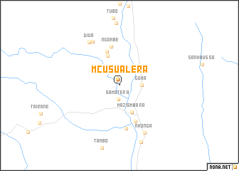 map of Mcusualera