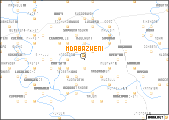 map of Mdabazweni