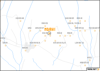 map of Mdawi