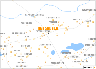 map of M. Dedevele