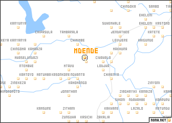 map of Mdende