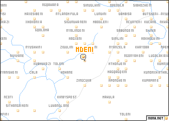 map of Mdeni