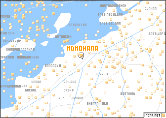 map of Md Mohāna