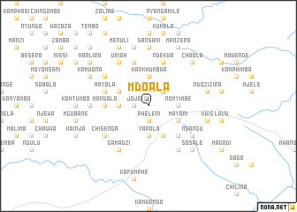 map of Mdoala