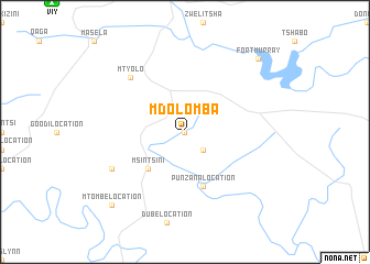 map of Mdolomba