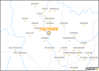 map of Mdzimure