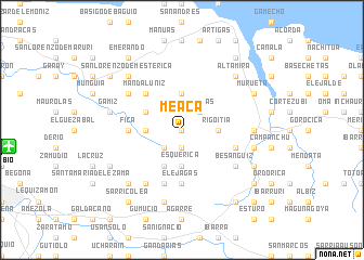 map of Meaca