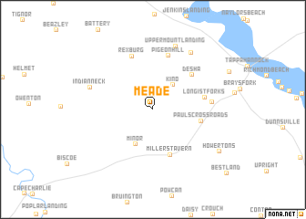 map of Meade